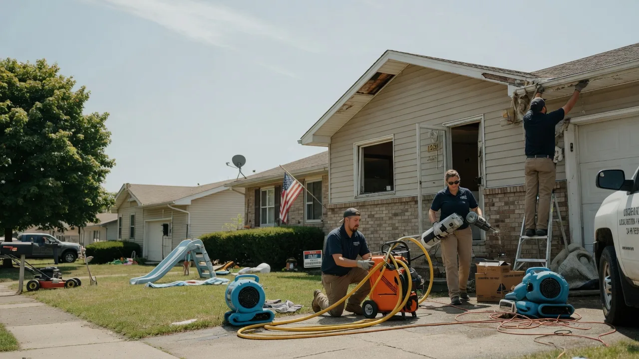 Water Damage Restoration in Enfield, IL near me